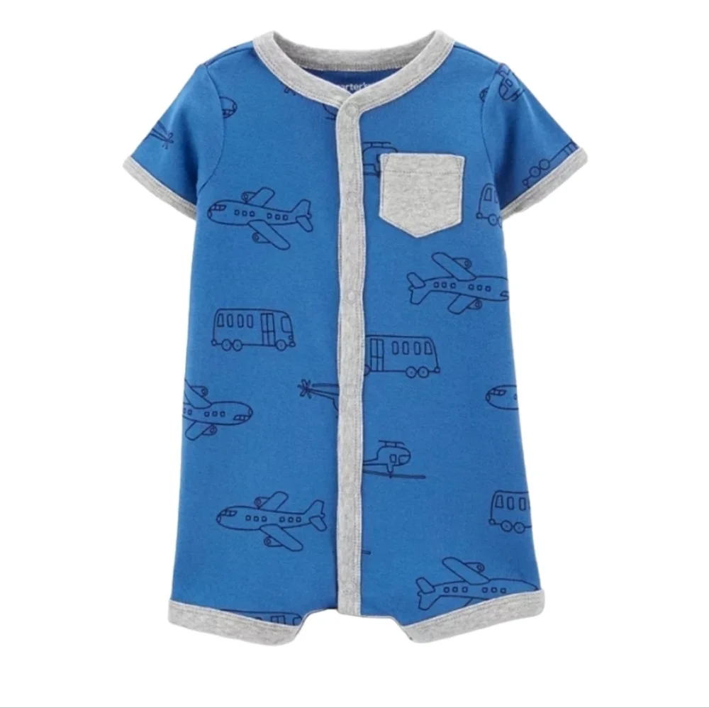Ralph Lauren & NEW Carter's One-Piece Infant Romper Bundle